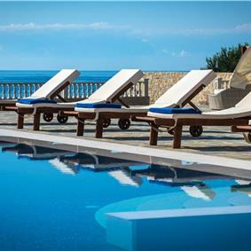 8 bedroom luxury villa with pool near Koutsounari, sleeps 16